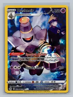 Dusknoir TG06/TG30 Holo Brilliant Stars Trainer Gallery Pokemon LP - Image 1