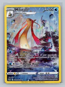 Milotic TG02/TG30 Holo Silver Tempest Trainer Gallery Pokemon NM - Image 1