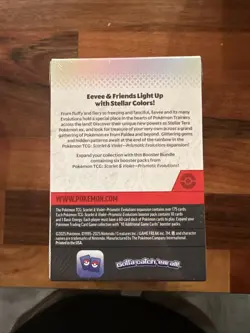 Pokemon Scarlet and Violet Prismatic Evolutions Booster Bundle Box 6 Packs - Image 2