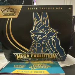 Pokemon Elite Trainer Box Mega Evolution Lucario Riolu Gardevoir English - Image 1