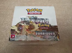 Factory Sealed Pokemon Forbidden Light Booster Box With Acrylic Case - Image 2