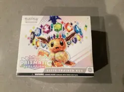 Pokemon TCG Scarlet & Violet Prismatic Evolutions ETB Elite Trainer Box Sealed - Image 1