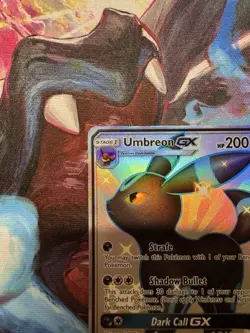 Pokemon Company Umbreon GX SV69/SV94 Hidden Fates Shiny Vault Holo Full Art - Image 3