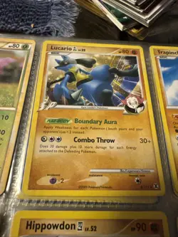 Pokemon Lucario GL 8/111 NM World Championship Decks Rare Regular 2010 TCG - Image 1