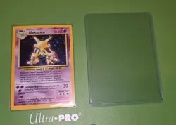 Pokemon TCG Alakazam Base Set 1/102 Holo - Image 1