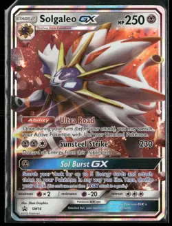 2016 POKEMON SM BLACK STAR PROMOS #SM16 SOLGALEO GX - Image 1