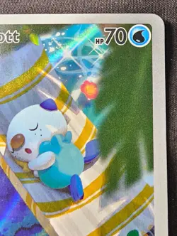 Pokemon TCG Oshawott 105/086 SV: White Flare Illustration Rare - Image 4
