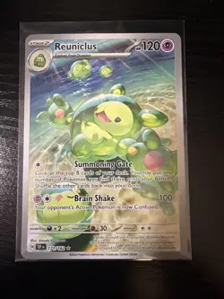 Pokemon TCG Reuniclus Scarlet & Violet Temporal Forces 171/162 IR NM Condition - Image 1