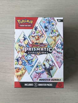 Pokemon TCG Factory Sealed Scarlet & Violet Prismatic Evolutions Booster Bundle - Image 1