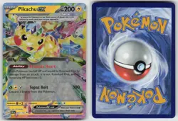 Pikachu ex 057/191 Double Rare Surging Sparks Pokemon Holo NM - Image 3