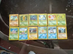 Lot Of 12 Vintage Base Set Non-Holo Pokemon Cards - No Duplicates #3 - Image 1