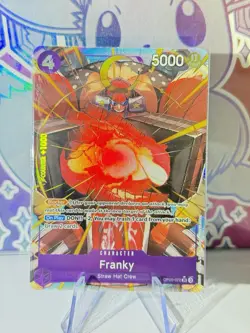 OP09-072 Franky Alt Art One Piece Emperors in the New World English Near Mint - Image 1
