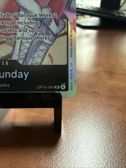 Ms. All Sunday OP14-084 The Azure Sea's Seven SR Foil One Piece - Image 2