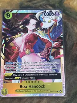One Piece CCG Boa Hancock Op14-112 SR Near Mint - Image 1