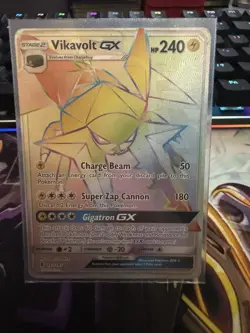 Vikavolt GX 152/145 SM - Guardians Rising Secret Rare Pokemon Card - Image 1