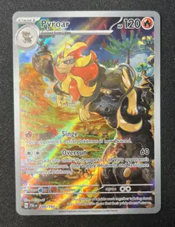 Pyroar 200/193 Illustration Rare 2023 Pokemon Paldea Evolved Full Art Card NM - Image 1