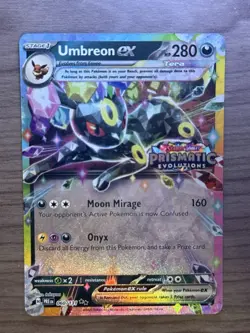 Pokemon Umbreon ex Promo Holo EX 060/131 Prismatic Card Surprise Box Stamp - Image 1