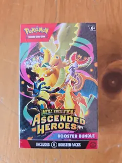 Pokemon Trading Card Game: Mega Evolution—Ascended Heroes Booster Bundle - Image 1