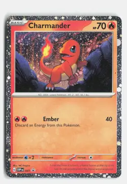 Charmander - (Cosmos Holo) Holo Promo SV: Scarlet & Violet Promo Cards 047 NM - Image 1