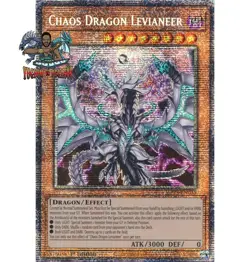 Yugioh! 1x Chaos Dragon Levianeer MP25-EN035 Starlight Rare 1st Ed NM - Image 1