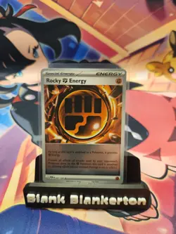 Pokemon TCG Rocky Fighting Energy 087/088 ME03 Perfect Order Reverse Holo - Image 1