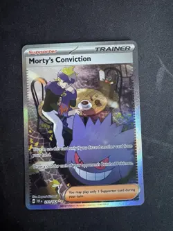 Pokemon TCG Trainer Morty's Conviction SIR, 211/162 Temporal Forces - Image 3