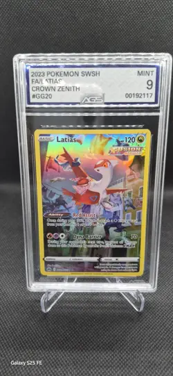 Latias GG20/GG70 Full Art MINT 9 2023 Pokemon Crown Zenith - Image 1