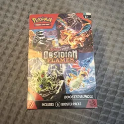 Pokemon Scarlet & Violet Obsidian Flames - BOOSTER BUNDLE BOX (6 Packs) SEALED - Image 1