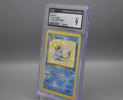 1999 Pokemon Jungle 1st Edition Vaporeon #28 CGC 9 Mint Non-Holo WOTC - Image 5