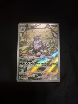 Pokemon Nidoking 174/165 Sv: Scarlet & Violet 151 Holo Illustration Rare - Image 1