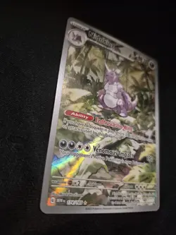 Pokemon Nidoking 174/165 Sv: Scarlet & Violet 151 Holo Illustration Rare - Image 4