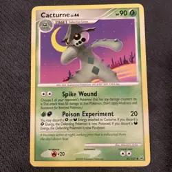 Cacturne 42/127 Pokemon Platinum Uncommon 2009 LP - Image 1
