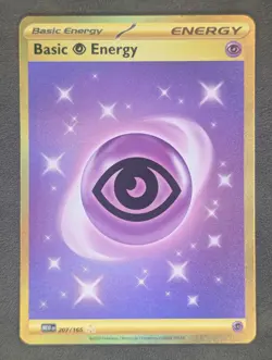 Basic Psychic Energy 207/165 Pokemon TCG Hyper Rare SV: Scarlet & Violet 151 Nea - Image 1