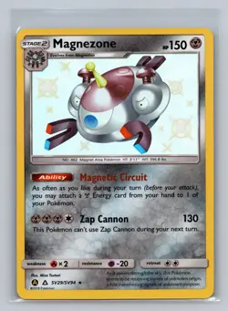 Magnezone SV29/SV94 Shiny Rare Hidden Fates Shiny Vault Pokemon NM - Image 1
