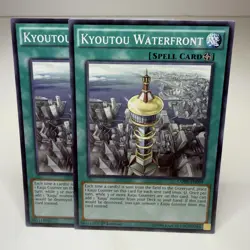 2x Yugioh Kyoutou Waterfront CORE-EN089 1st Common - LP-NM 💎 - Image 1