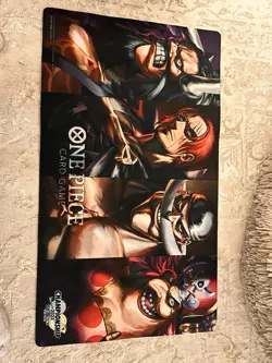 One Piece Card Game Championship 2023 Playmat Former 4 Emperors And box - Image 1