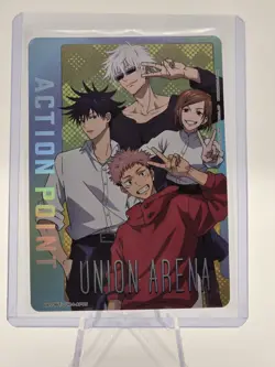 Union Arena Jujutsu Kaisen Action Point AP05 Gojo Itadori Fushiguro Nobara TCG - Image 1