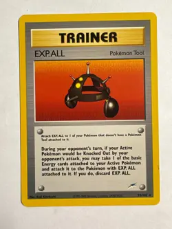 EXP. ALL 93/105 Neo Destiny Trainer Pokemon Card - Image 1