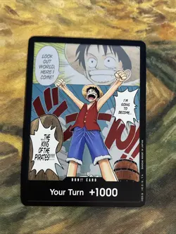 DON!! Card (Manga) (Alternate Art) Romance Dawn Foil - Image 1