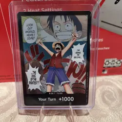 One Piece Romance Dawn Monkey D. Luffy DON!! Card - Image 1