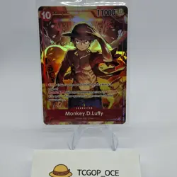 5x Monkey.D.Luffy (Treasure Booster Set) ST10-006 One Piece Promo Card Foil - Image 1