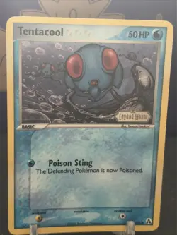 Tentacool 66/92 Pokemon EX Legend Maker Reverse Holo Card LP - Image 1