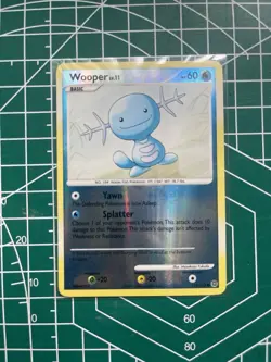 Wooper 118/132 Reverse Holo Secret Wonders Pokemon Card LP - Image 1