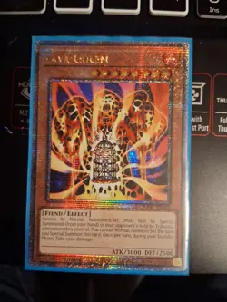 Yugioh Lava Golem RA01-EN001 Quarter Century Rare 1st Ed NM - Image 1
