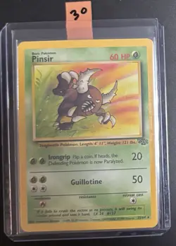 Pokemon Pinsir Jungle 25/64 Rare Unlimited Rare Pokemon Card TCG non-holo 30 - Image 2