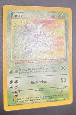 Pokemon Pinsir Jungle 25/64 Rare Unlimited Rare Pokemon Card TCG non-holo 30 - Image 3