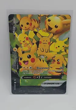 Pikachu V-Union SWSH140 SWSH: Sword & Shield Promo Cards Holo - Image 1
