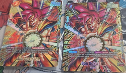 Bandai Dragon Ball Super Card Game EB09 Son Goku BR EB09-010 Fusion Lot of 2 - Image 1