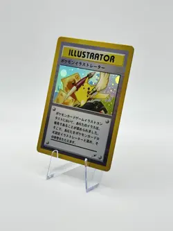 Custom Made 1996 Illustrator Pikachu Holo Promo Japanese Fan Art Card Non TCG - Image 3