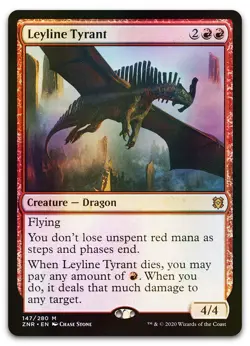 Leyline Tyrant #147 (Foil) (NM) Zendikar Rising ZNR Magic MTG - Image 1